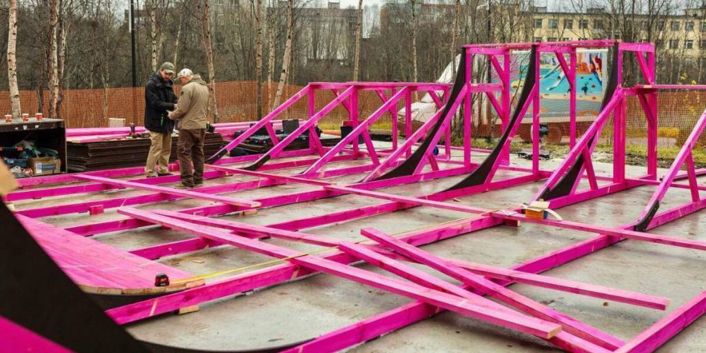 В парке «Чистый ручей» установят новую рампу для катания