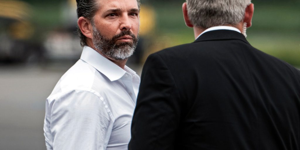 Trump’s Son Is Poised to Profit From Pentagon Drone Proposal