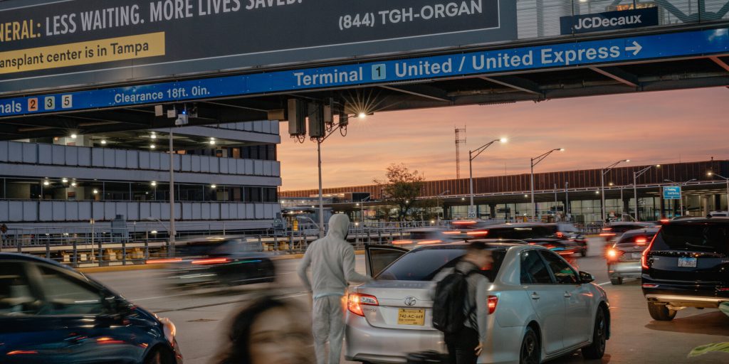 U.S. airports report few delays as the shutdown begins.