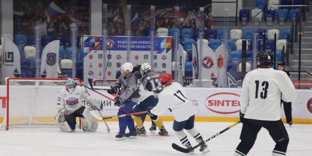 В Тульской области открылась Лига производственных предприятий по хоккею