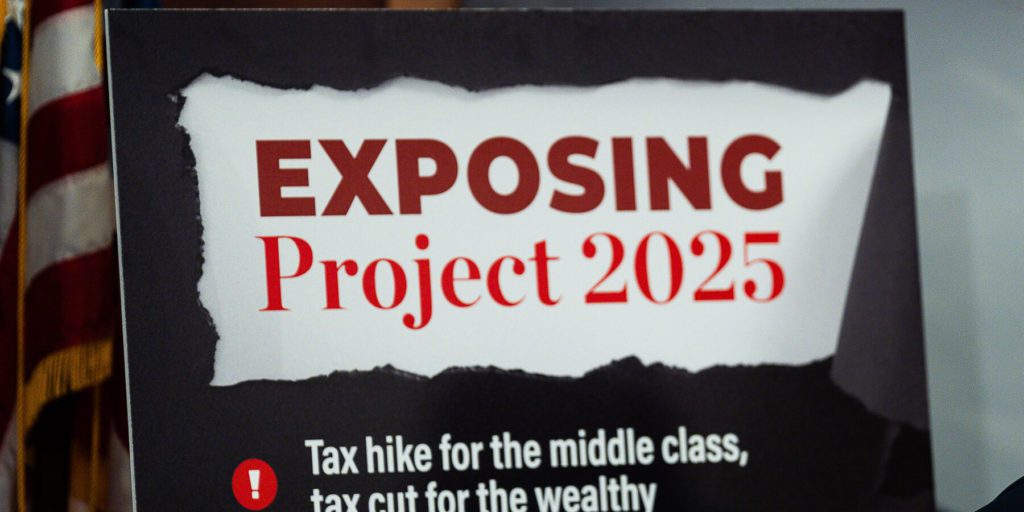 Trump Name-Checks Project 2025 as He Threatens to Dismantle Agencies