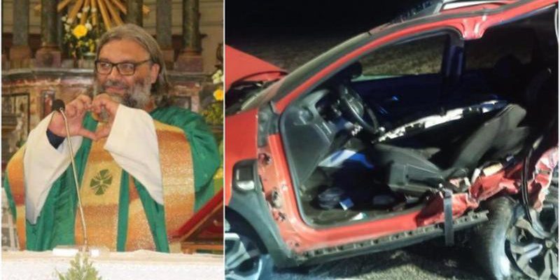 Don Robella fuori pericolo dopo grave incidente stradale