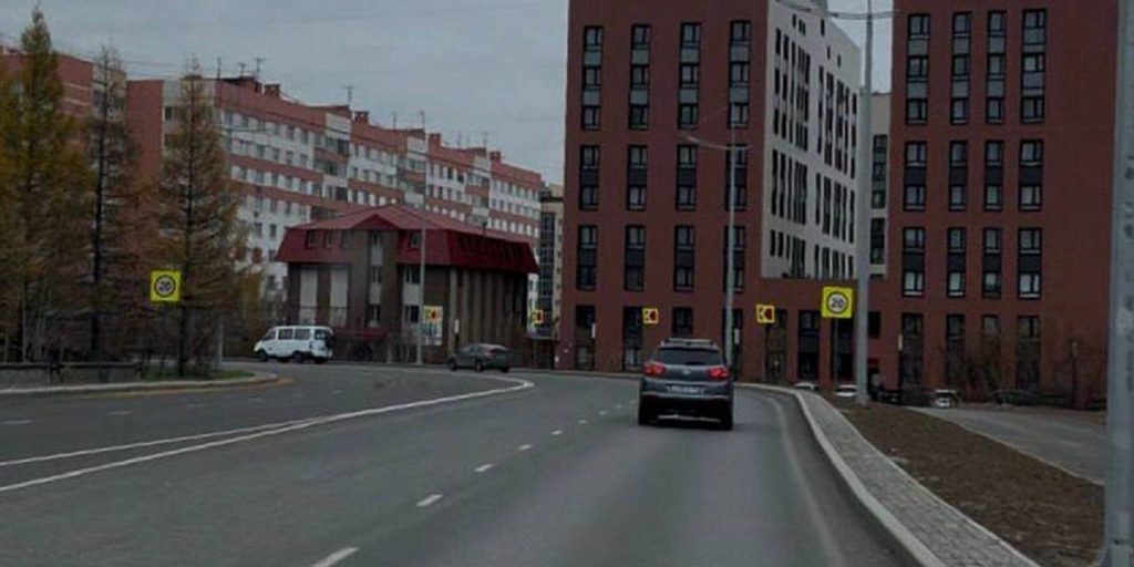 В Новом Уренгое после ремонта открыли движение по улице 26 Съезда КПСС