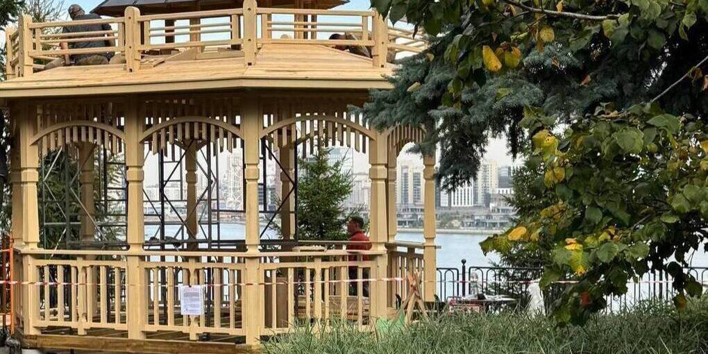 В казанском Фуксовском саду откроют воссозданную историческую беседку