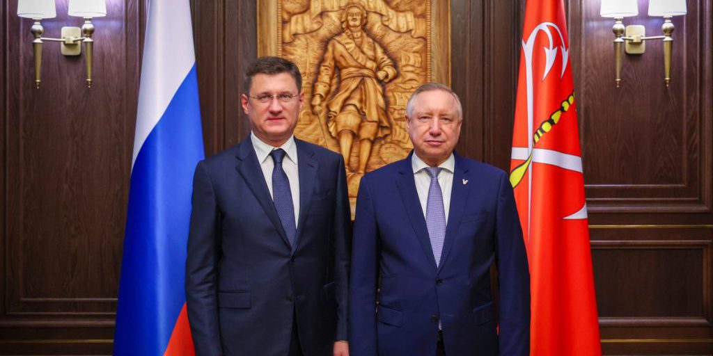 Беглов обсудил с Новаком развитие петербургской энергетики и электроснабжение