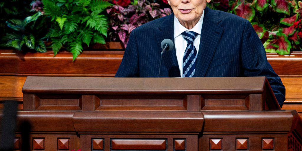 Dallin H. Oaks Addresses Latter-day Saints General Conference