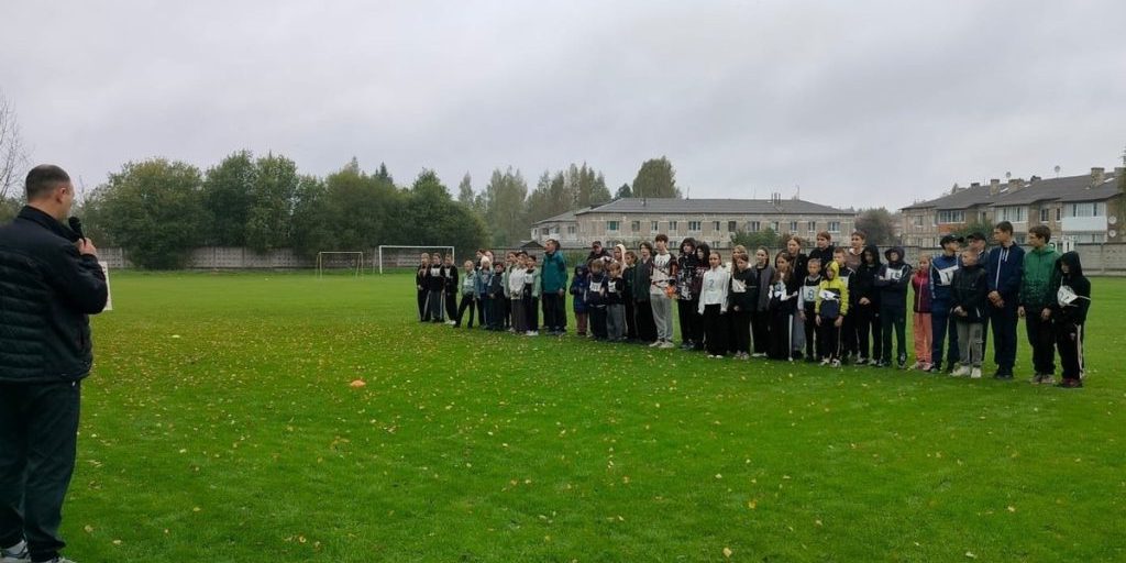 В посёлке Оленино прошёл «Кросс Нации – 2025»