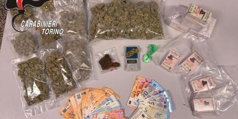 Moncalieri: madre e due figli arrestati per traffico di droga