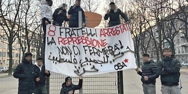 Detenuti per violenze durante il corteo ProPal accusati anche di rapine a Grugliasco e Torino