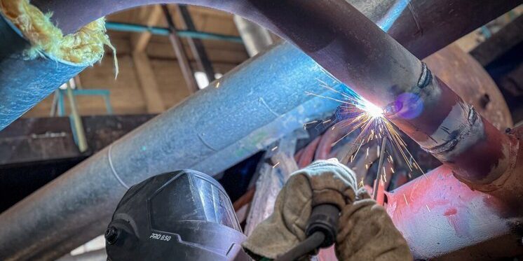 В Пскове продолжается ремонт котельной №20