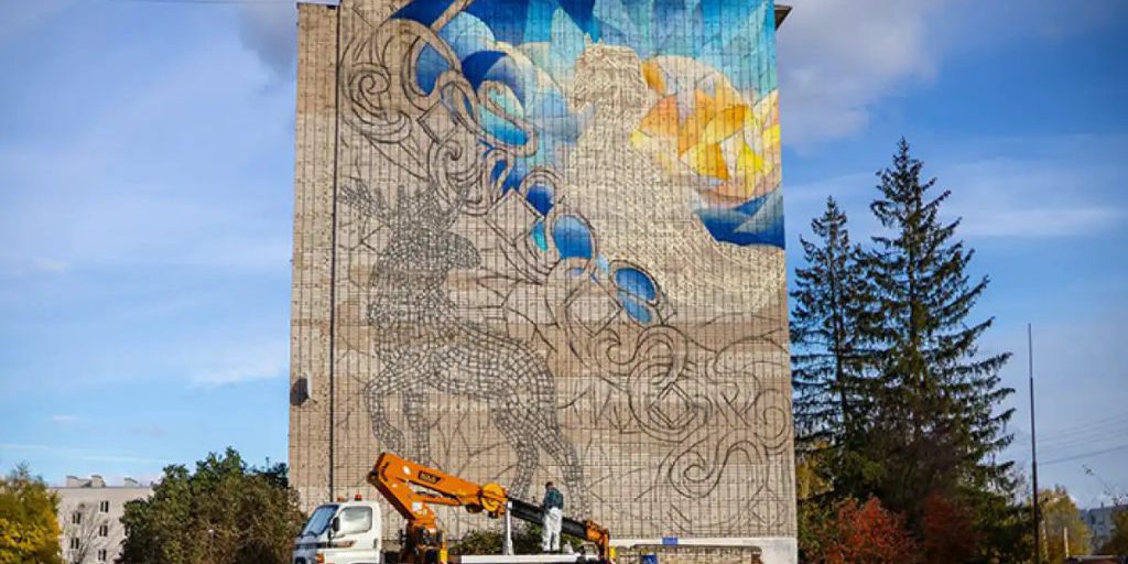 Первый в истории Парфино мурал отразит связь поколений