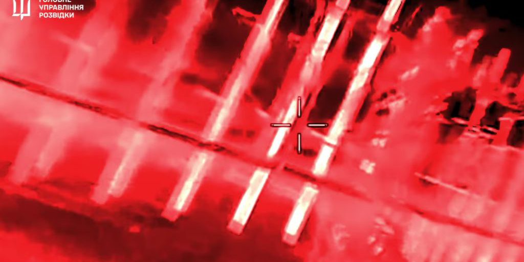 Two Russian radar stations and Buk air defence system destroyed in Ukrainian intelligence operation – video