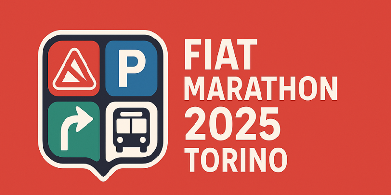 App Fiat Torino Marathon: monitoraggio in tempo reale delle strade chiuse a Torino
