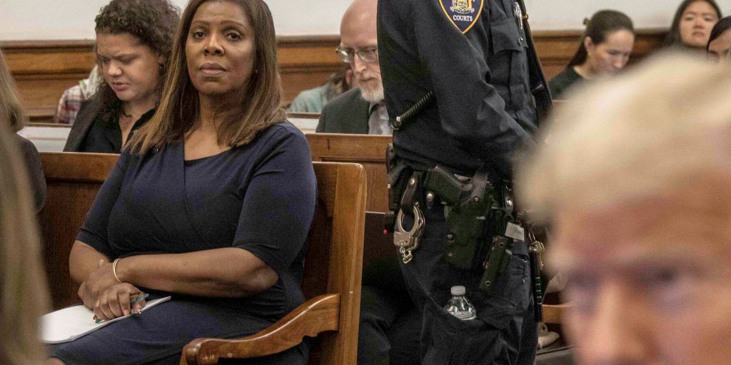 A Timeline of the Conflict Between Letitia James and Donald Trump