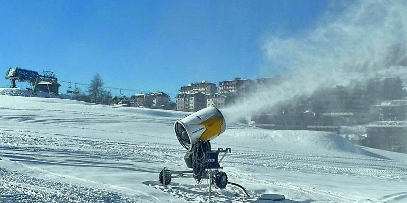 Guasto alle pompe di Sauze d'Oulx interrompe la produzione di neve artificiale