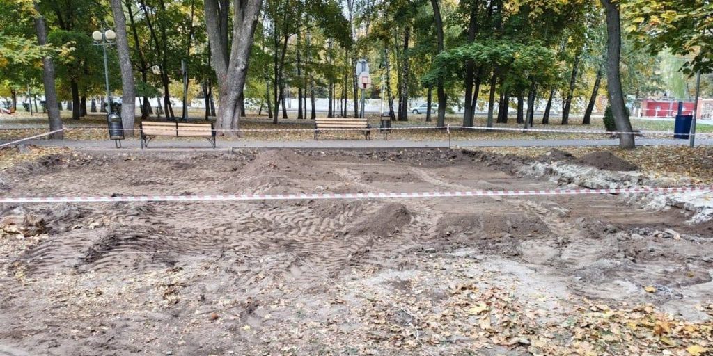 В Курске появится детская спортплощадка в сквере «Триумф»