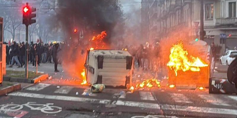 Assalti su OGR, La Stampa e Leonardo: 25 adulti e 10 minorenni indagati, allarme per manifestazione del 31 gennaio