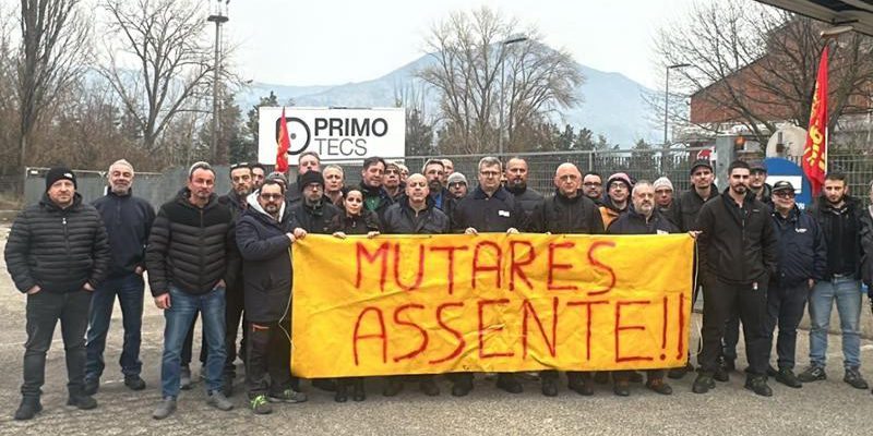 Primotecs di Avigliana licenzia 158 lavoratori