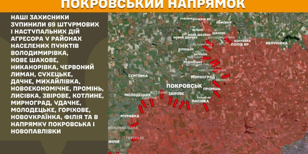 Battlefield sees 182 clashes in 24 hours, almost 70 of them on Pokrovsk front – Ukraine's General Staff