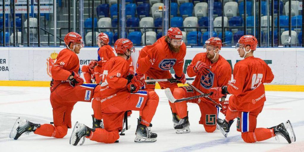 В Ледовом дворце Тулы 21 октября АКМ сразится с ЦСК ВВС