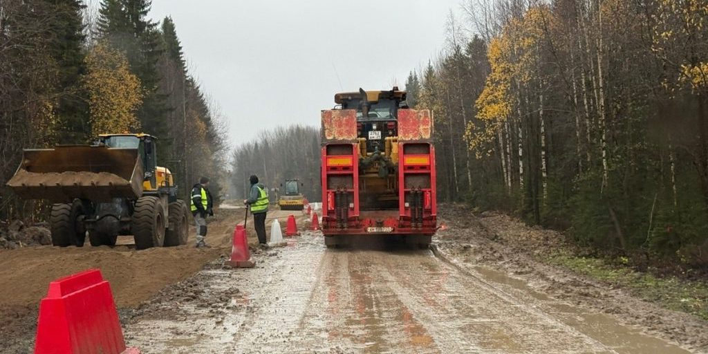 Ricostruzione del ponte di Vozhdormka sulla strada per Pinega: lavori in corso per migliorare la viabilità e la sicurezza nella regione