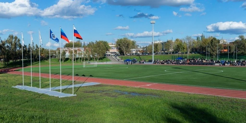 Вход на восстановленный стадион Луганского госуниверситета имени Даля будет свободный