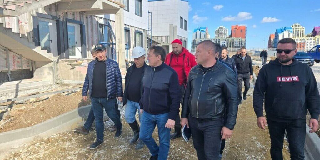 Строительство детского сада на 280 мест в Евпатории выполнено на 75%