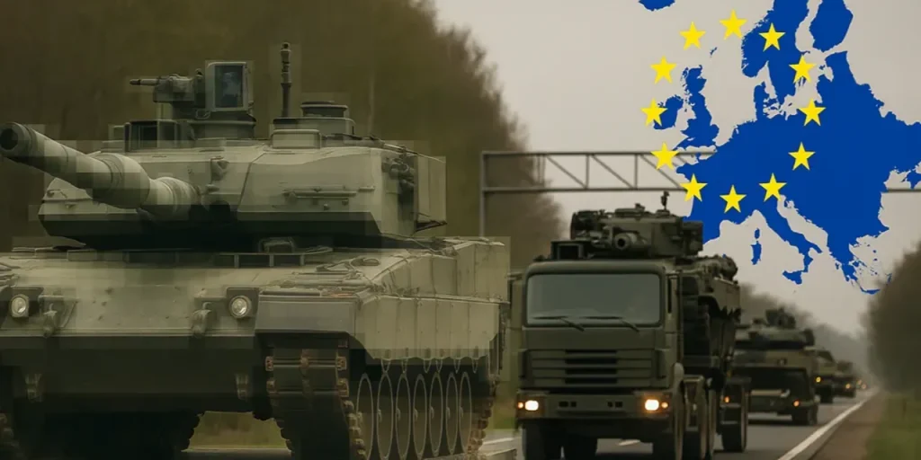 Schengen militare: l'UE accelera i passaggi delle truppe a tre giorni in tempo di pace e a sei ore in emergenza