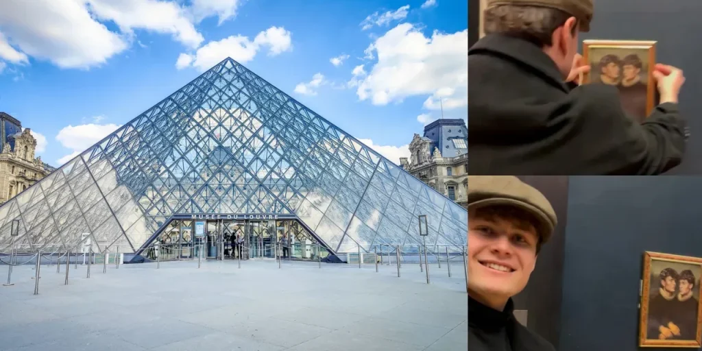 Furto da 102 milioni di dollari al Louvre e opera in Lego nella sala della Gioconda