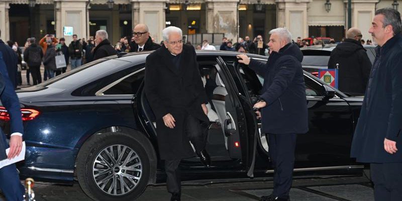 Mattarella a Torino per l'Ufficio Pio, che assiste 17.000 cittadini