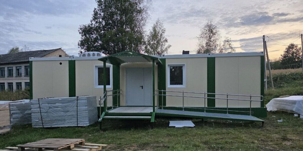 В Локнянском районе начали строить новые ФАПы