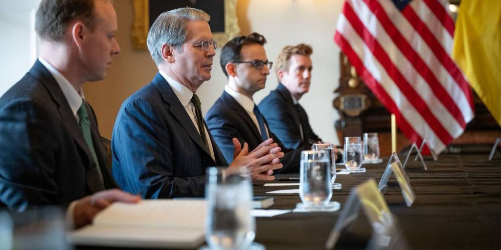 US Treasury secretary says Washington is ready to step up pressure on Russia together with G7