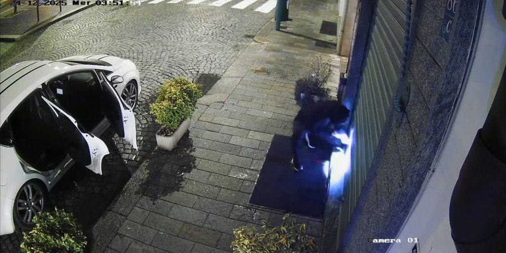 Chivasso: telecamere registrano più tentativi di furto al negozio di orologi