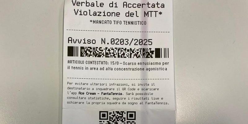 Stranezza alle ATP Finals: lattine di fanta e multe per "mancato tifo tennistico"