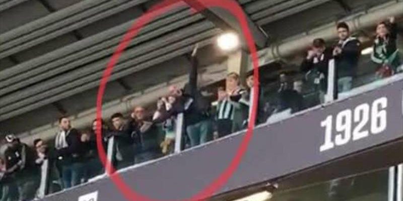 Juventus impone 5 anni di sospensione d'accesso allo stadio a 4 tifosi che hanno imitato l'aereo di Superga