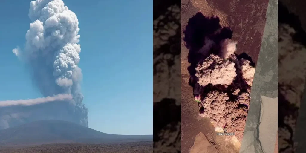 Vulcano di Danakil esplode dopo 12.000 anni di silenzio