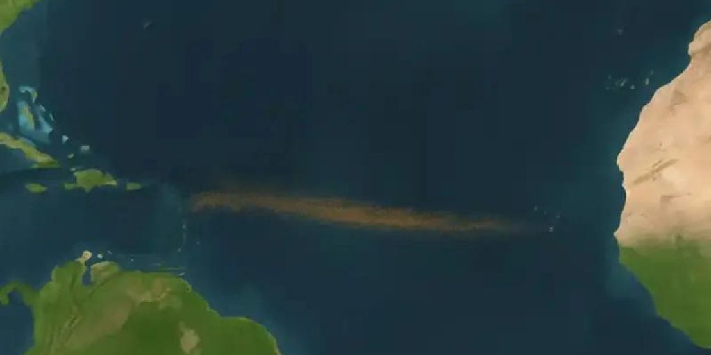 Гигантская "коричневая лента" протянулась через океан: ученые бьют тревогу