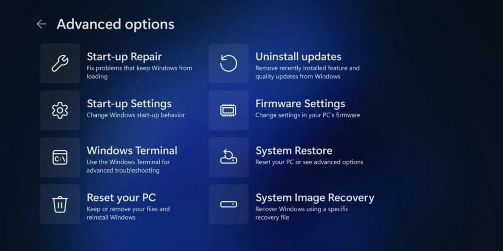 Problema con Windows 11: aggiornamento causa malfunzionamento della funzionalità di ripristino del sistema