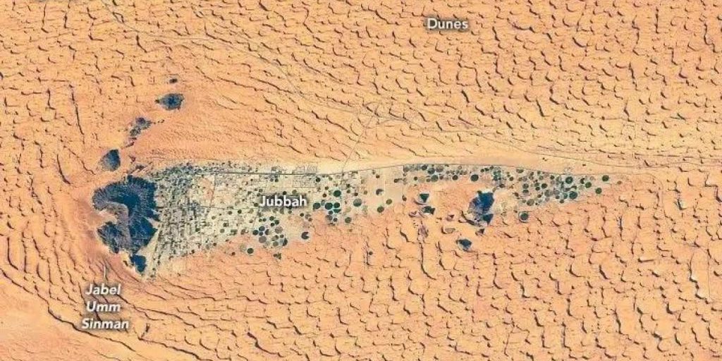Astronauti scoprono un lago antico sepolto nel deserto di Juba