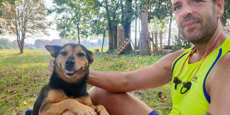 Cumiana: protesta per la giustizia dopo l'uccisione di Rocky, cane del runner Antonio Celestino