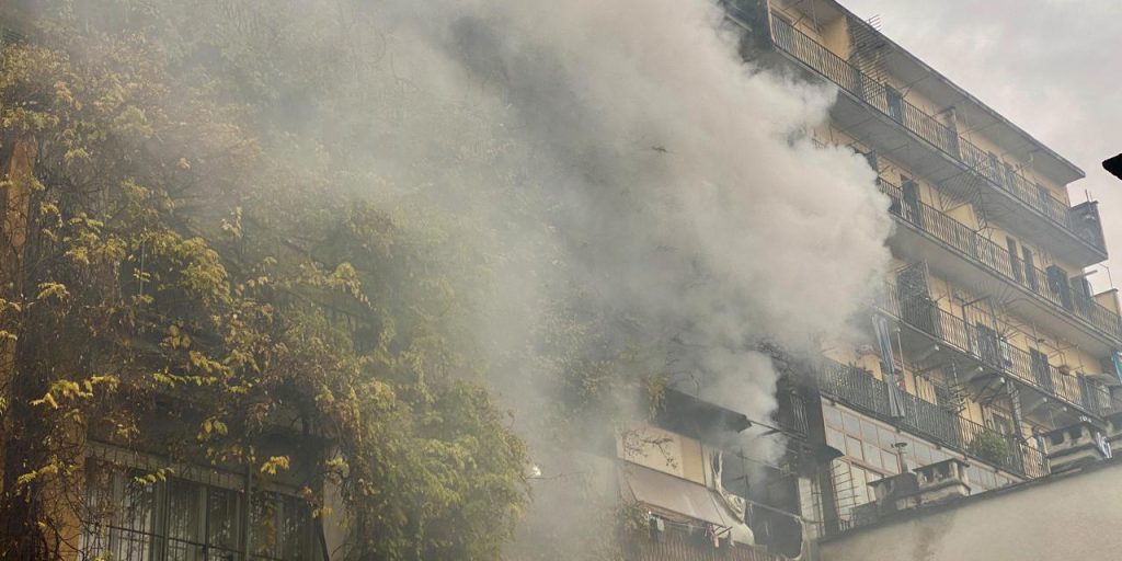 Incendio a Crocetta, Torino: donna anziana gravemente bruciata
