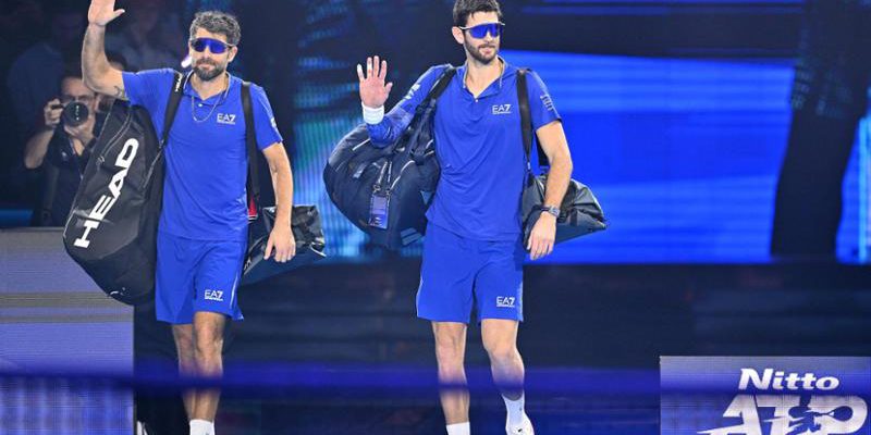 Bolelli e Vavassori eliminati in semifinale doppio ai Nitto ATP Finals di Torino
