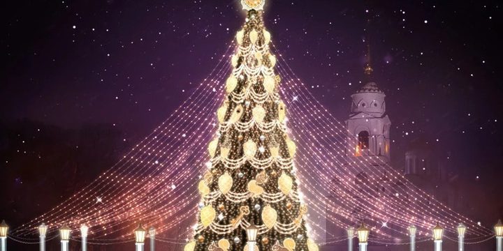 Во Владимире хотят купить новую новогоднюю ель на Соборную площадь