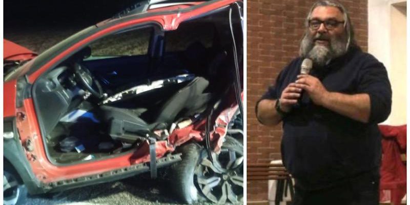 Il prete del Torino calcio don Robella in lotta per la vita dopo un grave incidente stradale