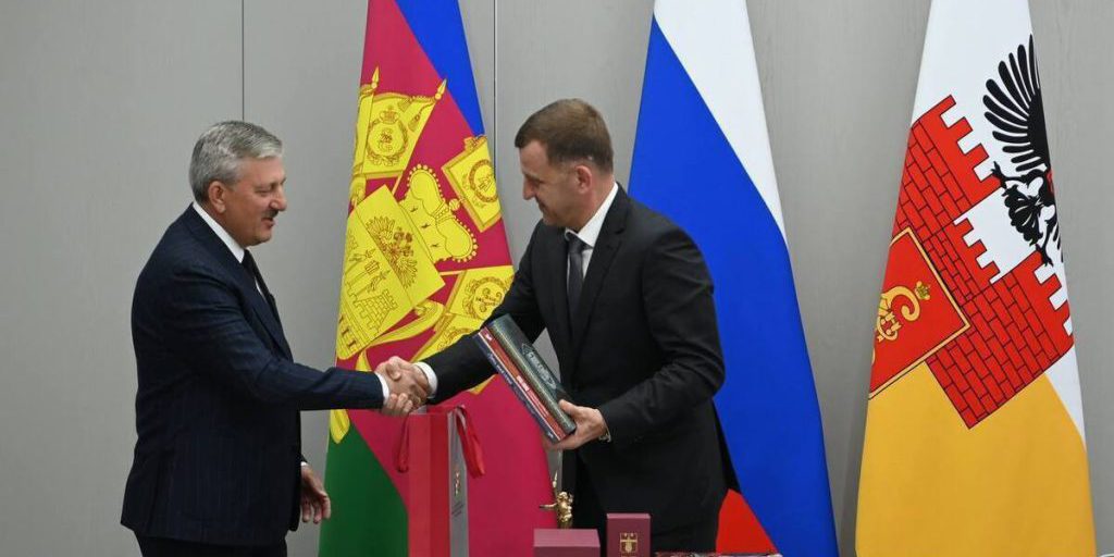 В Краснодар прибыл глава Волгограда Владимир Марченко