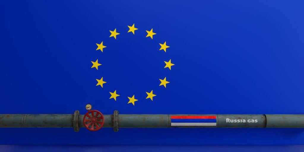 Consiglio europeo vieta l'importazione di gas russo