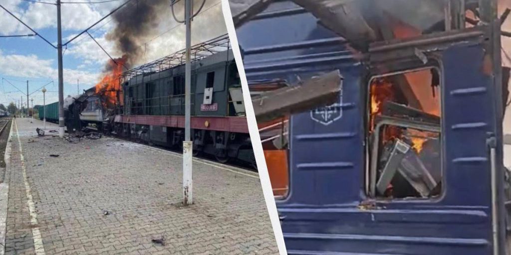 Россияне ударили по двум пассажирским поездам на Сумщине: среди пострадавших трое детей