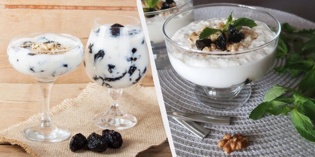 Smetana e Prugna Secca: un Dessert Reale e Delizioso che Conquista il Palato