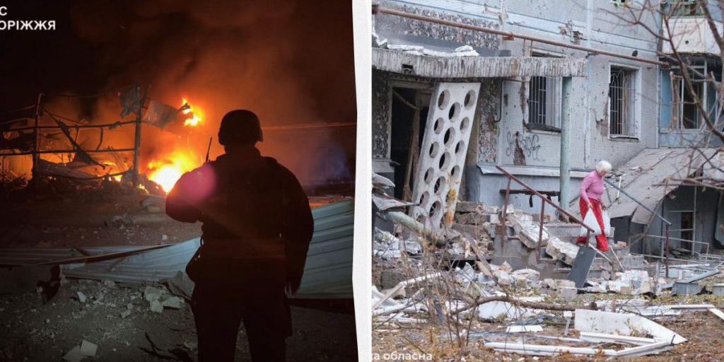 Россия ударила по Запорожью: в городе значительные разрушения и жертвы