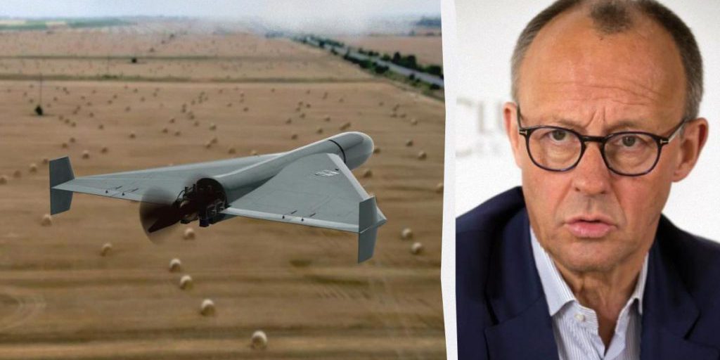 Мерц обвинил Россию во вторжении дронов в Германию